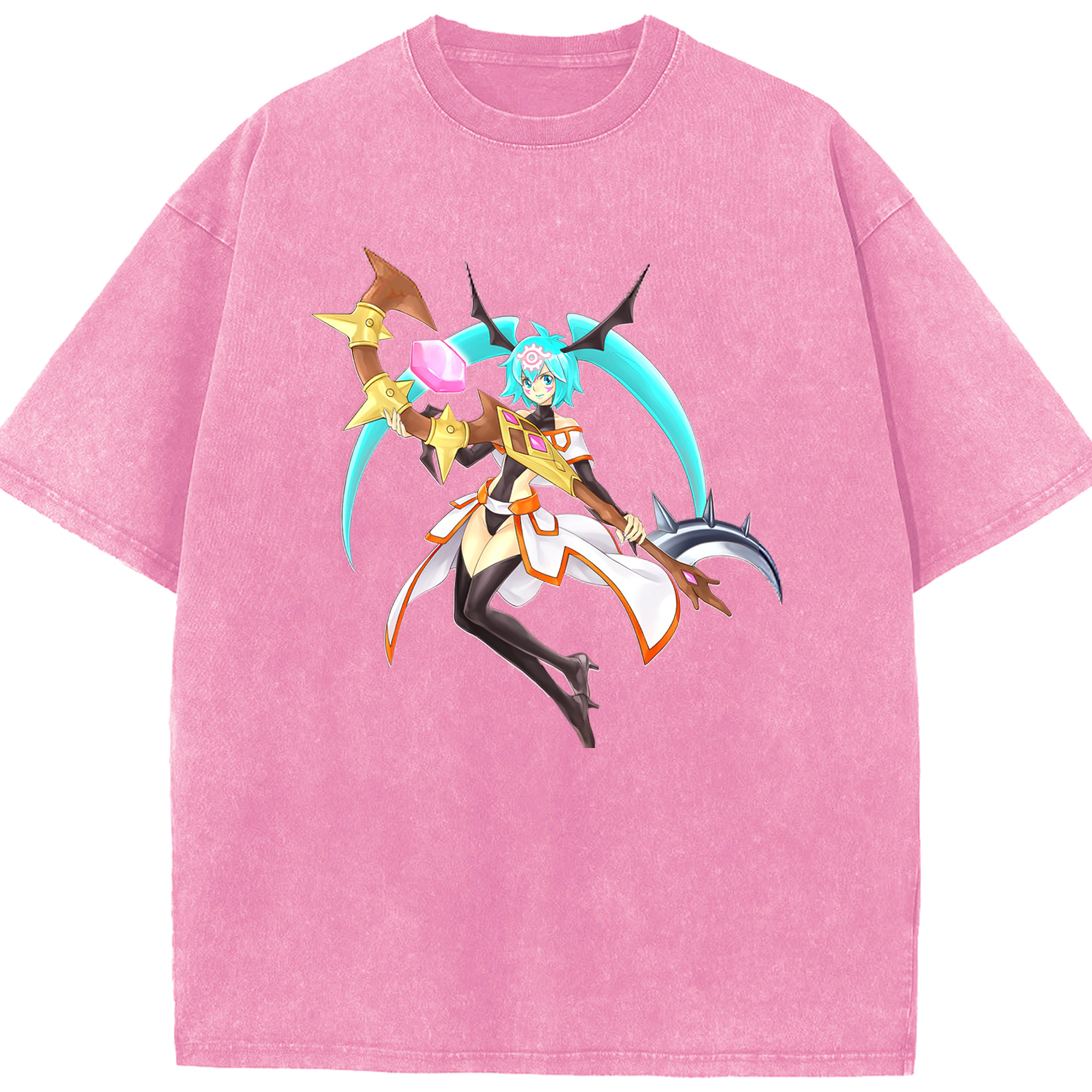 （画像用） 遊☆戯☆王 Yu-Gi-Oh! 綿100% ヴィンテージ風 半袖Tシャツ（フロントプリント）